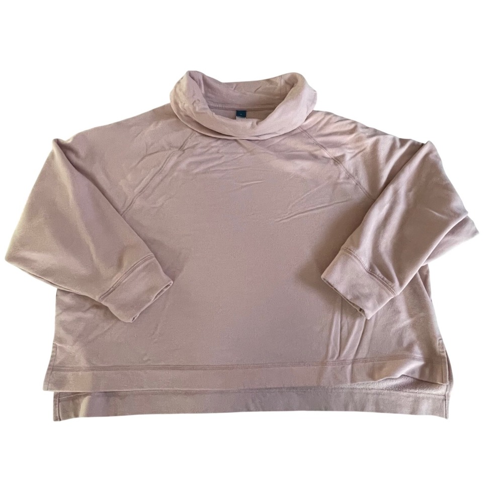 Old Navy Women‎ XL Pink Cowl Neck Sweatshirt Pullover